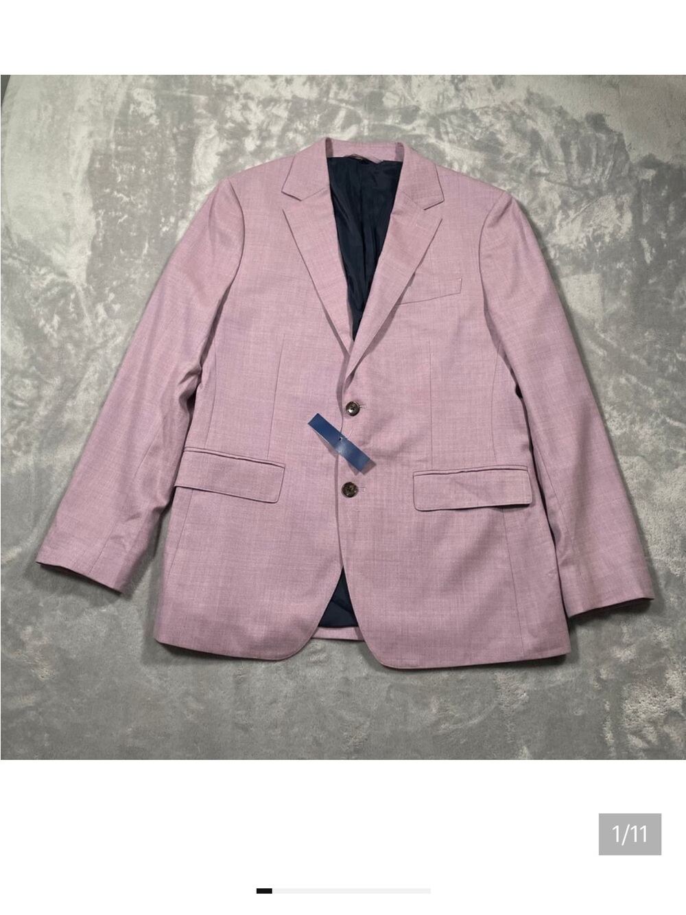 Bonobos Light Pink Slim Fit Two-Button Sport Coat